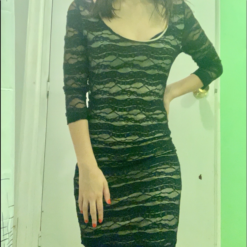 Mini Backless Dress - Picture 3 of 4